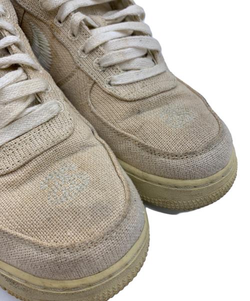 NIKE（ナイキ）NIKE (ナイキ) stussy (ステューシー) NIKE stussy スニーカー ベージュ サイズ:27ｃｍの古着・服飾アイテム