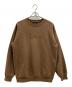 Dime（ダイム）の古着「Dime　裏起毛スウェット」｜ブラウン