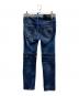 DSQUARED2 (ディースクエアード) DSQUARED2　ダメージ加工デニムパンツ インディゴ サイズ:34：7000円