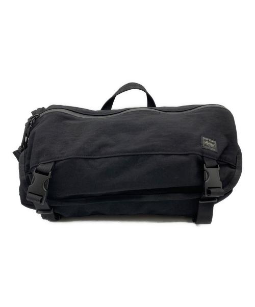 PORTER（ポーター）PORTER (ポーター) PORTER　メッセンジャーバッグ ブラックの古着・服飾アイテム