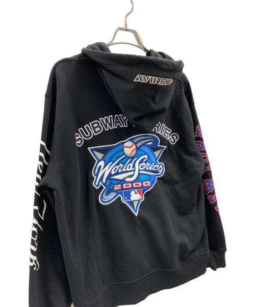 AVIREX（アヴィレックス）AVIREX (アヴィレックス) AVIREX　プルオーバーパーカー ブラック サイズ:Lの古着・服飾アイテム