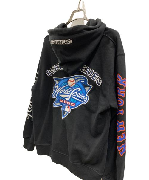 AVIREX（アヴィレックス）AVIREX (アヴィレックス) AVIREX　プルオーバーパーカー ブラック サイズ:Lの古着・服飾アイテム