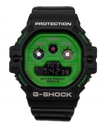 CASIO（カシオ）の古着「CASIO　デジタルウォッチ」｜グリーン×ブラック