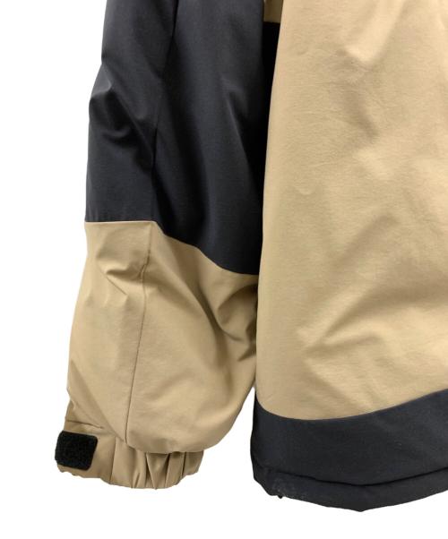 FIRST DOWN（ファーストダウン）FIRST DOWN (ファーストダウン) FIRST DOWN　ダウンジャケット ブラウン サイズ:Lの古着・服飾アイテム