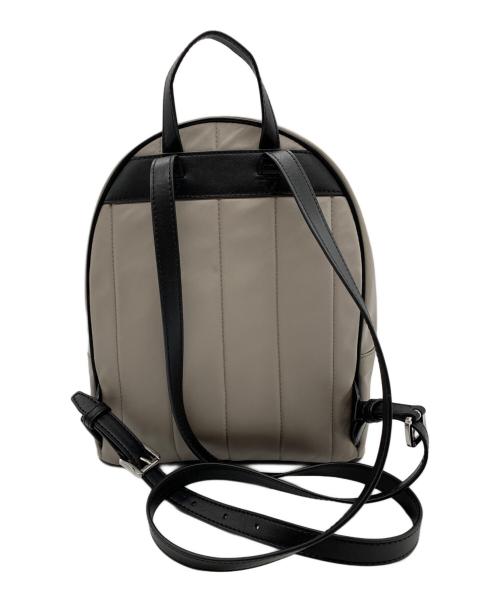 MICHAEL KORS（マイケル・コース）MICHAEL KORS (マイケル・コース) MICHAEL KORS　リュック グレー×ブラックの古着・服飾アイテム