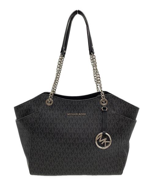 MICHAEL KORS（マイケル・コース）MICHAEL KORS (マイケル・コース) MICHAEL KORS　トートバッグ ブラックの古着・服飾アイテム