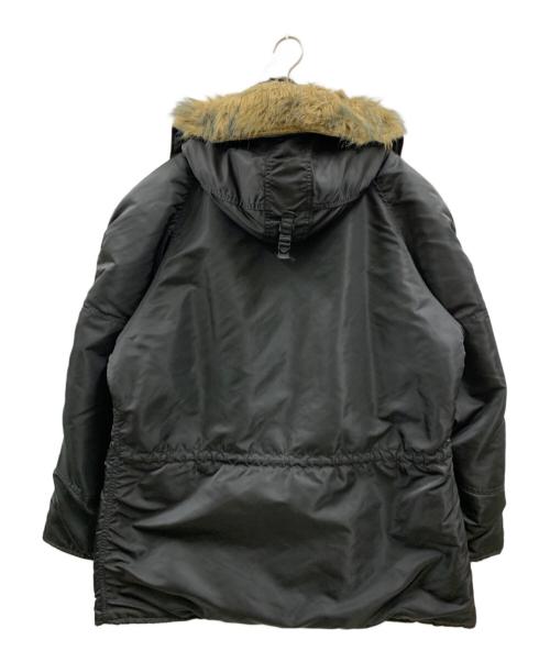 ALPHA（アルファ）ALPHA (アルファ) ALPHA　フライトジャケット ブラック サイズ:Lの古着・服飾アイテム