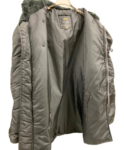 ALPHA（アルファ）ALPHA (アルファ) ALPHA　フライトジャケット ブラック サイズ:Lの古着・服飾アイテム