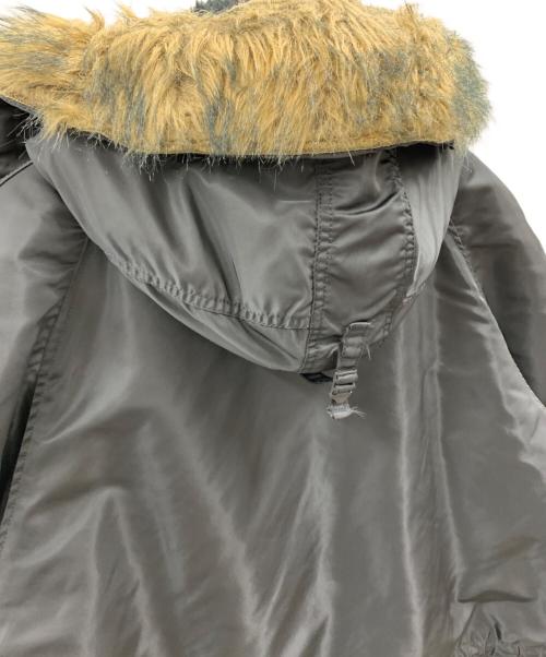 ALPHA（アルファ）ALPHA (アルファ) ALPHA　フライトジャケット ブラック サイズ:Lの古着・服飾アイテム