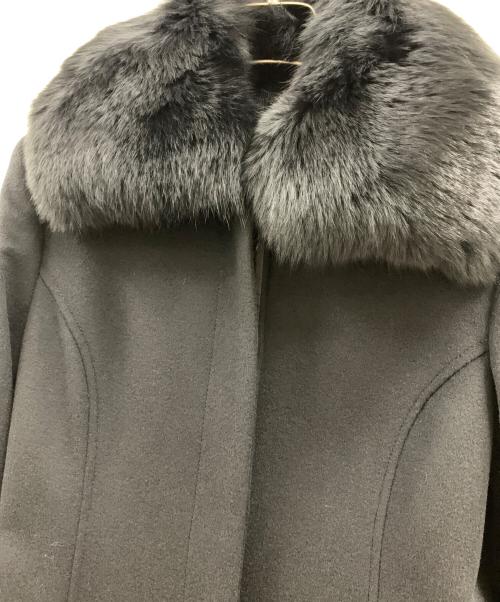 1EINS SCHRITT（アイン シュリット）1EINS SCHRITT (アイン シュリット) 1EINS SCHRITT　ロングコート ブラック サイズ:2の古着・服飾アイテム