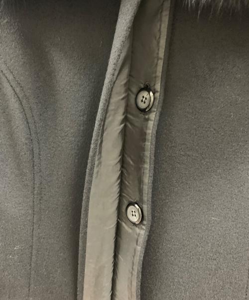 1EINS SCHRITT（アイン シュリット）1EINS SCHRITT (アイン シュリット) 1EINS SCHRITT　ロングコート ブラック サイズ:2の古着・服飾アイテム