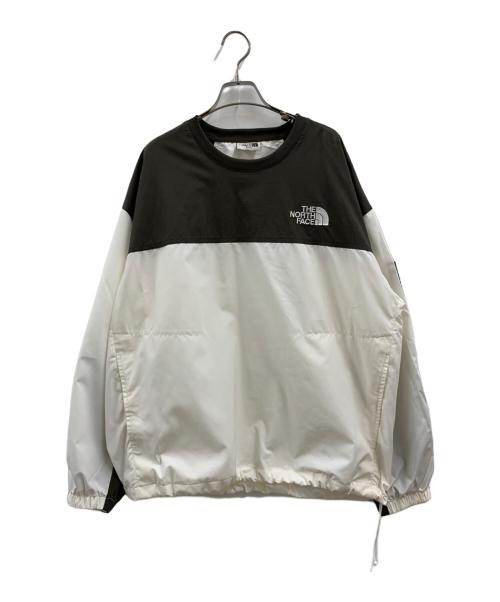 THE NORTH FACE（ザ ノース フェイス）THE NORTH FACE (ザ ノース フェイス) THE NORTH FACE　スウェット ブラウン×オフホワイト サイズ:XLの古着・服飾アイテム