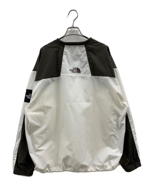 THE NORTH FACE（ザ ノース フェイス）THE NORTH FACE (ザ ノース フェイス) THE NORTH FACE　スウェット ブラウン×オフホワイト サイズ:XLの古着・服飾アイテム