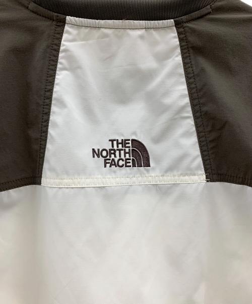 THE NORTH FACE（ザ ノース フェイス）THE NORTH FACE (ザ ノース フェイス) THE NORTH FACE　スウェット ブラウン×オフホワイト サイズ:XLの古着・服飾アイテム
