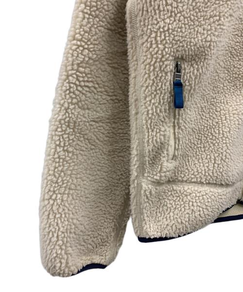 Patagonia（パタゴニア）Patagonia (パタゴニア) Patagonia　ボアジャケット アイボリー×ネイビー サイズ:Sの古着・服飾アイテム