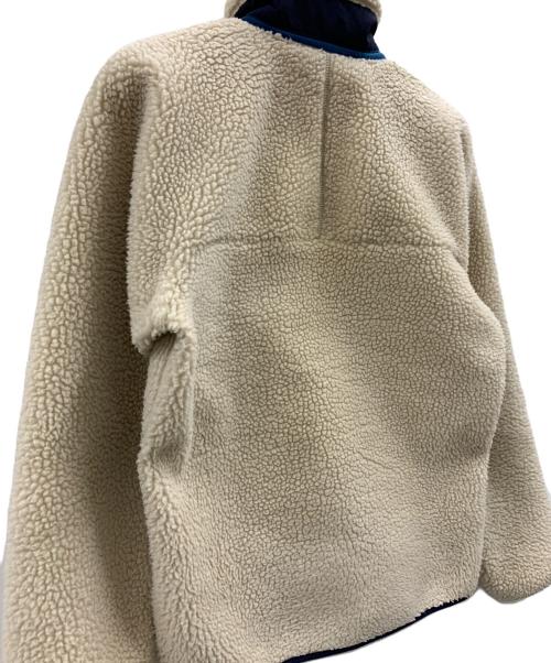 Patagonia（パタゴニア）Patagonia (パタゴニア) Patagonia　ボアジャケット アイボリー×ネイビー サイズ:Sの古着・服飾アイテム