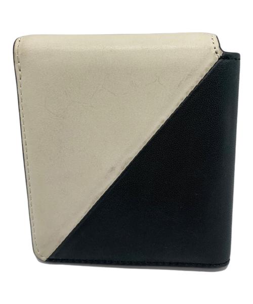 Saint Laurent Paris（サンローランパリ）Saint Laurent Paris (サンローランパリ) Saint Laurent Paris　コインケース ブラック×ベージュの古着・服飾アイテム