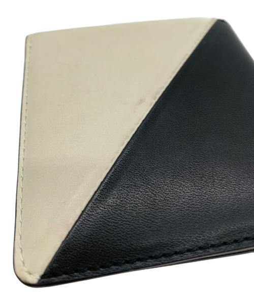 Saint Laurent Paris（サンローランパリ）Saint Laurent Paris (サンローランパリ) Saint Laurent Paris　コインケース ブラック×ベージュの古着・服飾アイテム