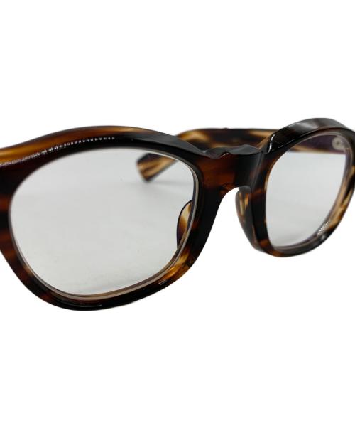 guepard（ギュパール）guepard (ギュパール) guepard　伊達眼鏡 ブラウンの古着・服飾アイテム