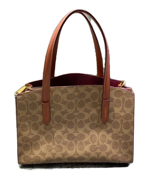 COACH（コーチ）COACH (コーチ) 2WAYバッグ ベージュの古着・服飾アイテム