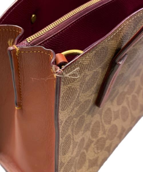 COACH（コーチ）COACH (コーチ) 2WAYバッグ ベージュの古着・服飾アイテム