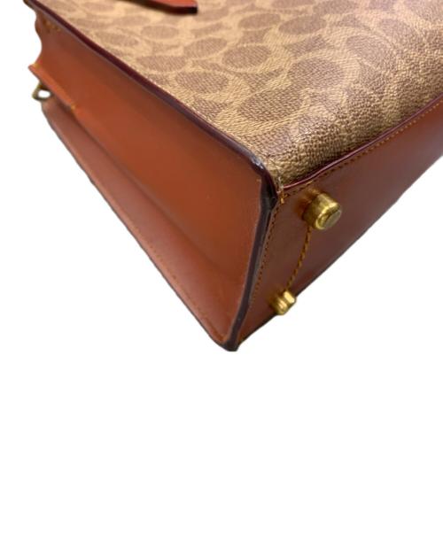 COACH（コーチ）COACH (コーチ) 2WAYバッグ ベージュの古着・服飾アイテム