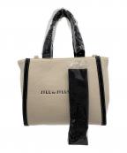 JILL BY JILLSTUARTジル バイ ジルスチュアート）の古着「JILL BY JILLSTUART　ハンドバッグ」｜ベージュ×ブラック