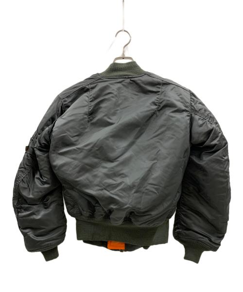 ALPHA（アルファ）ALPHA (アルファ) ALPHA　MA-1ジャケット カーキ サイズ:Sの古着・服飾アイテム