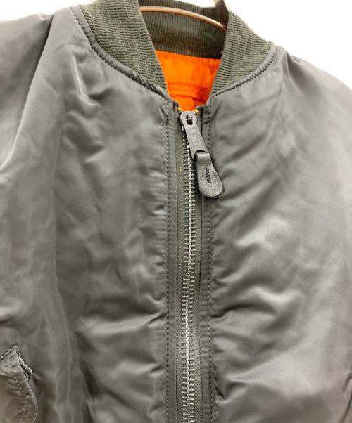 ALPHA（アルファ）ALPHA (アルファ) ALPHA　MA-1ジャケット カーキ サイズ:Sの古着・服飾アイテム