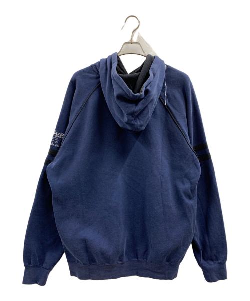 HARLEY-DAVIDSON（ハーレーダビッドソン）HARLEY-DAVIDSON (ハーレーダビッドソン) HARLEY-DAVIDSON　プルオーバーパーカー ネイビー サイズ:XLの古着・服飾アイテム