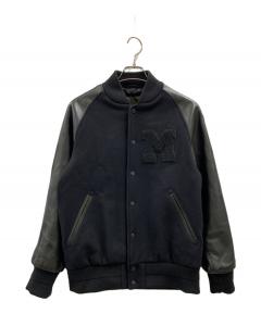 WEST RIDE スタジャン 黒 中古・古着通販】WEST RIDE (ウエストライド) スタジャン ブラウン