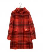 WOOLRICHウールリッチ）の古着「WOOLRICH　フーデッドコート」｜レッド