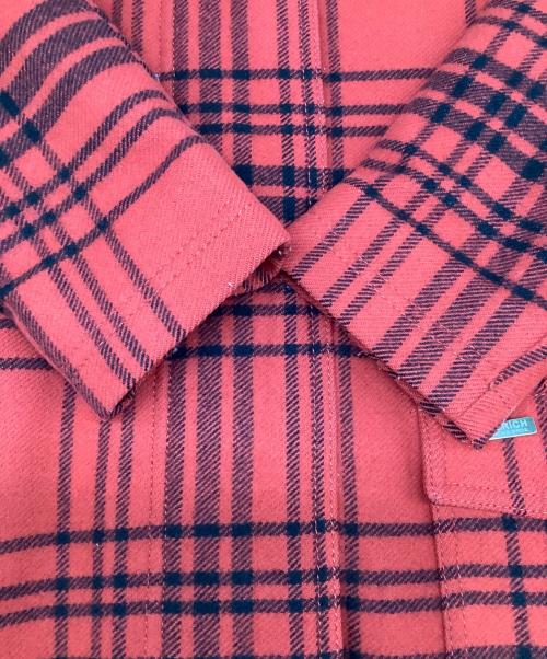 WOOLRICH（ウールリッチ）WOOLRICH (ウールリッチ) WOOLRICH　フーデッドコート レッド サイズ:XSの古着・服飾アイテム