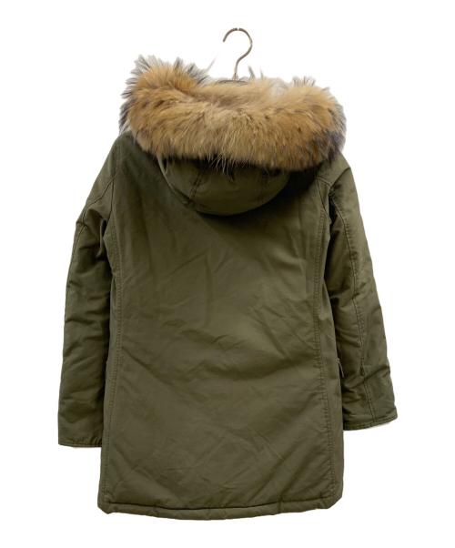 WOOLRICH（ウールリッチ）WOOLRICH (ウールリッチ) WOOLRICH　ダウンコート カーキ サイズ:XXSの古着・服飾アイテム