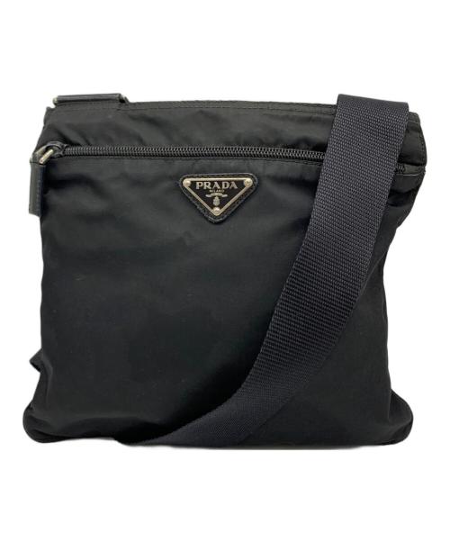 PRADA（プラダ）PRADA (プラダ) PRADA　ショルダーバッグ ブラックの古着・服飾アイテム