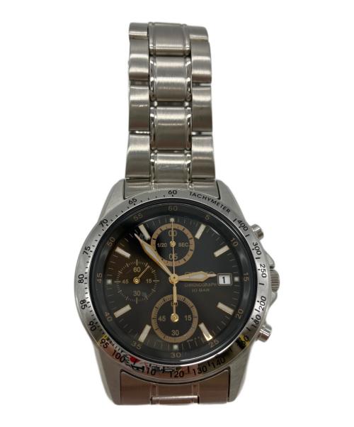 SEIKO（セイコー）SEIKO (セイコー) SEIKO　クロノグラフ ブラックの古着・服飾アイテム