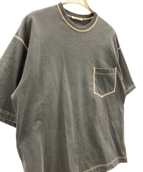 AURALEE（オーラリー）AURALEE (オーラリー) AURALEE　半袖Tシャツ ブラック サイズ:4の古着・服飾アイテム