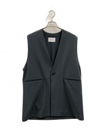 PUBLIC TOKYO（パブリックトウキョウ）の古着「PUBLIC TOKYO　ベスト」｜チャコールグレー