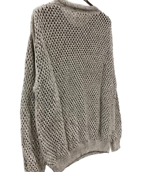 YOKE（ヨーク）YOKE (ヨーク) YOKE 厚手ニット ホワイト×ブラック サイズ:2の古着・服飾アイテム
