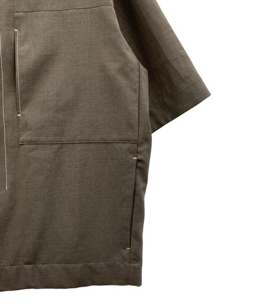 PUBLIC TOKYO（パブリックトウキョウ）PUBLIC TOKYO (パブリックトウキョウ) PUBLIC TOKYO　半袖シャツ チャコールグレー サイズ:1の古着・服飾アイテム