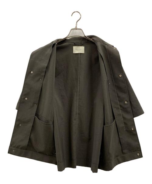 PUBLIC TOKYO（パブリックトウキョウ）PUBLIC TOKYO (パブリックトウキョウ) PUBLIC TOKYO　半袖シャツ チャコールグレー サイズ:1の古着・服飾アイテム