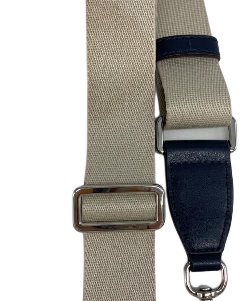 MICHAEL KORS（マイケル・コース）MICHAEL KORS (マイケル・コース) MICHAEL KORS　2WAYショルダーバッグ ホワイト×ネイビーの古着・服飾アイテム