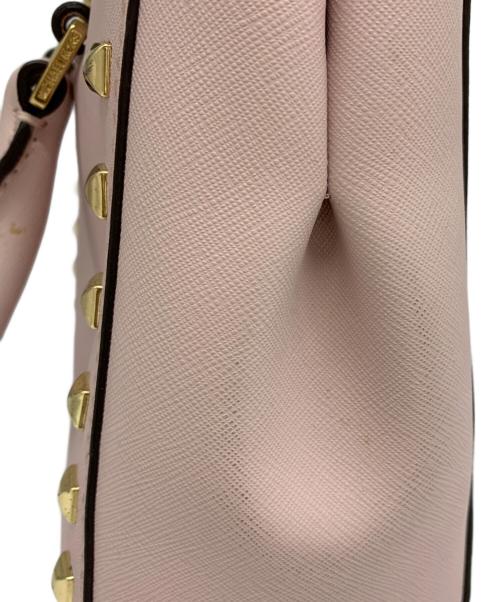 MICHAEL KORS（マイケル・コース）MICHAEL KORS (マイケル・コース) MICHAEL KORS　2WAYショルダーバッグ ピンクの古着・服飾アイテム