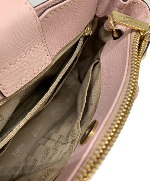 MICHAEL KORS（マイケル・コース）MICHAEL KORS (マイケル・コース) MICHAEL KORS　2WAYショルダーバッグ ピンクの古着・服飾アイテム