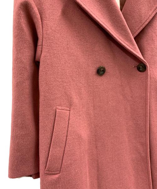 rienda（リエンダ）rienda (リエンダ) rienda　ウールコート ピンク サイズ:Mの古着・服飾アイテム