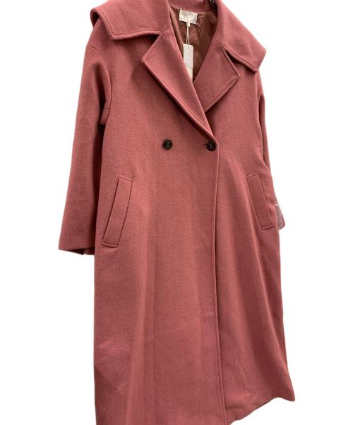 rienda（リエンダ）rienda (リエンダ) rienda　ウールコート ピンク サイズ:Mの古着・服飾アイテム
