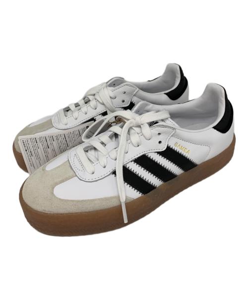 adidas（アディダス）adidas (アディダス) adidas　スニーカー ホワイト×ブラック サイズ:25㎝の古着・服飾アイテム