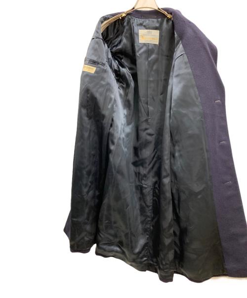 Aquascutum（アクアスキュータム）Aquascutum (アクアスキュータム) Aquascutum　カシミヤコート ネイビー サイズ:38の古着・服飾アイテム