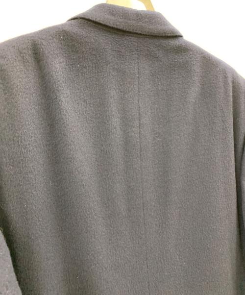 Aquascutum（アクアスキュータム）Aquascutum (アクアスキュータム) Aquascutum　カシミヤコート ネイビー サイズ:38の古着・服飾アイテム