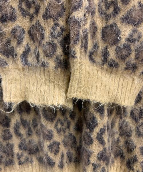 ROUTINE（ルーティン）ROUTINE (ルーティン) ROUTINE モヘアカーディガン ブラウン サイズ:FREEの古着・服飾アイテム